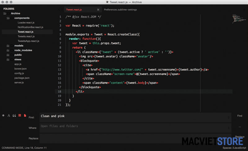 Sublime Text for mac download