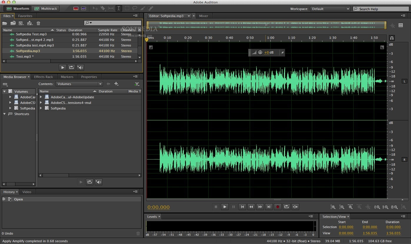 adobe audition fade out