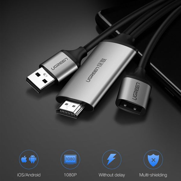 Cáp USB Sang HDMI Ugreen (50291)