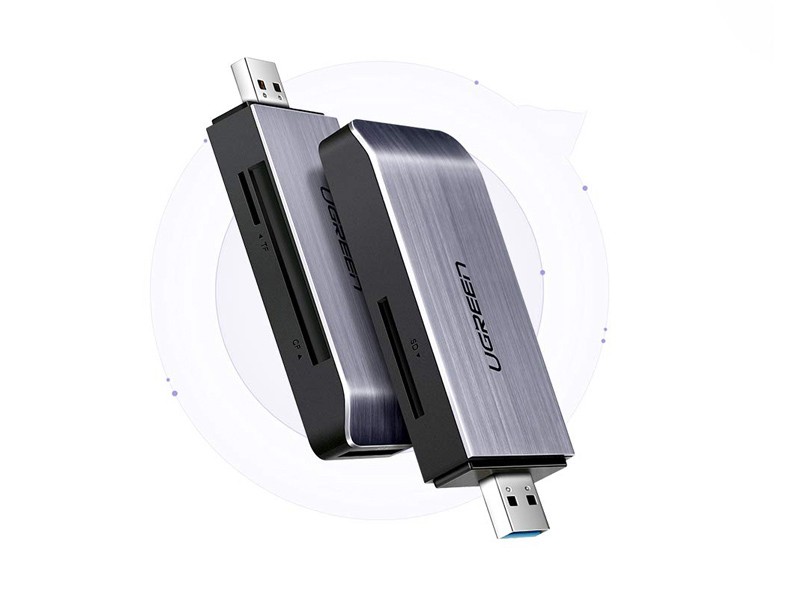 Đầu Đọc Thẻ Nhớ USB 3.0 Hỗ Trợ thẻ TF,SD,CF,MS Ugreen (50541)