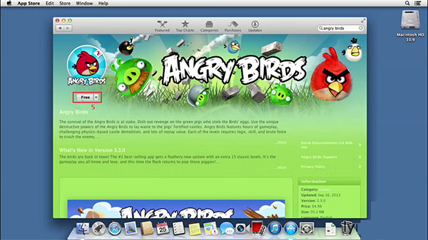 angry bird trên macbook