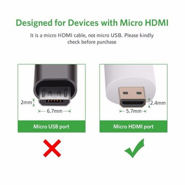 Cáp Micro HDMI To HDMI